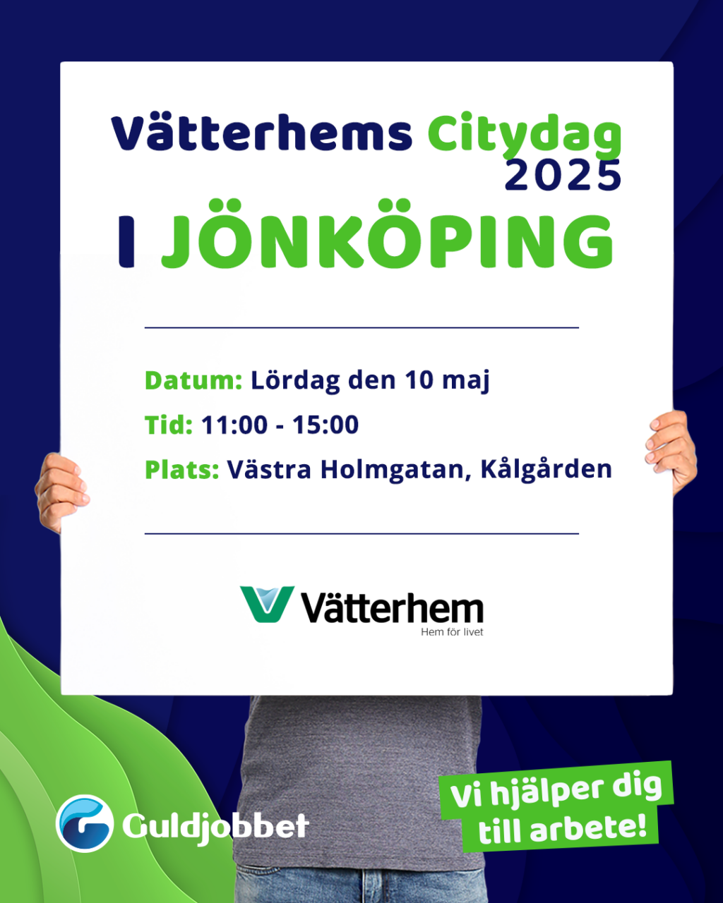 citydag Jönköping evenemang Guldjobbet