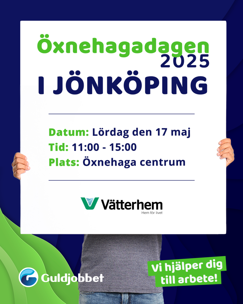 öxnehagadagen Jönköping evenemang Guldjobbet
