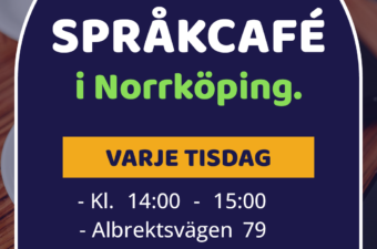 Språkcafé tisdagar Guldjobbet Norrköping