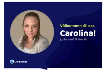 Jobbkonsult och handledare Carolina på Guldjobbet i Uddevalla
