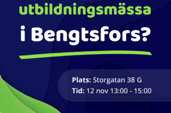 Affisch för jobb- och utbildningsmässa i Bengtsfors
