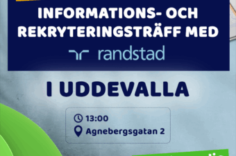 Guldjobbet har informations- och rekryteringsträff med Randstad i Uddevalla i december 2025