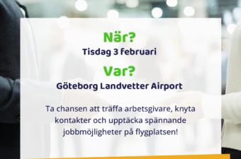 Guldjobbet deltar på Jobbmässa på landvetter 2026