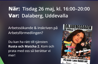Guldjobbet deltar på Dalabergsdagen i Uddevalla