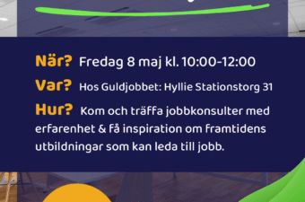 Utbildningsmässa Malmö Hyllie på Guldjobbets kontor