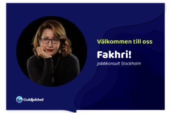 Ny jobbkonsult på Guldjobbet i Stockholm: Fakhri Barzandeh