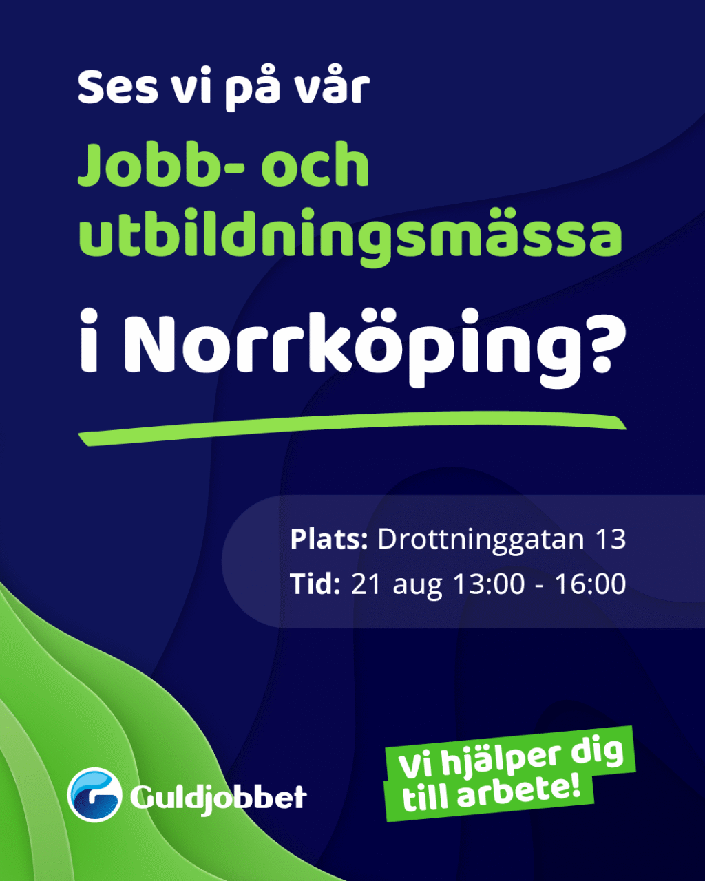 Jobb- och utbildningsmässa i Norrköping 2026